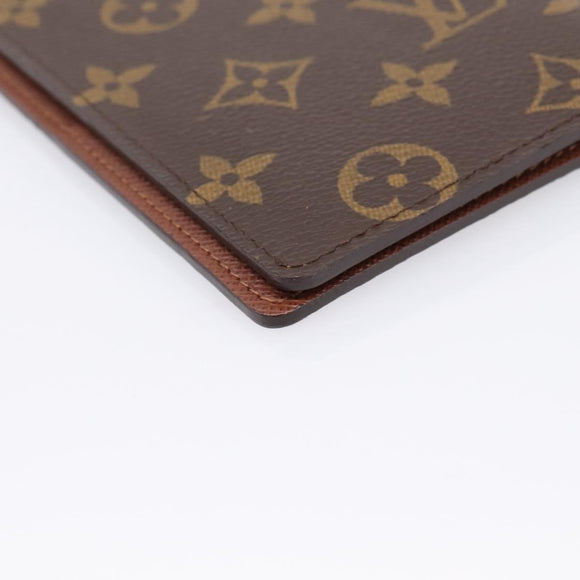LOUIS VUITTON Monogram Porte Valeurs Cartes Credit Wallet M61823 LV Auth 197966A