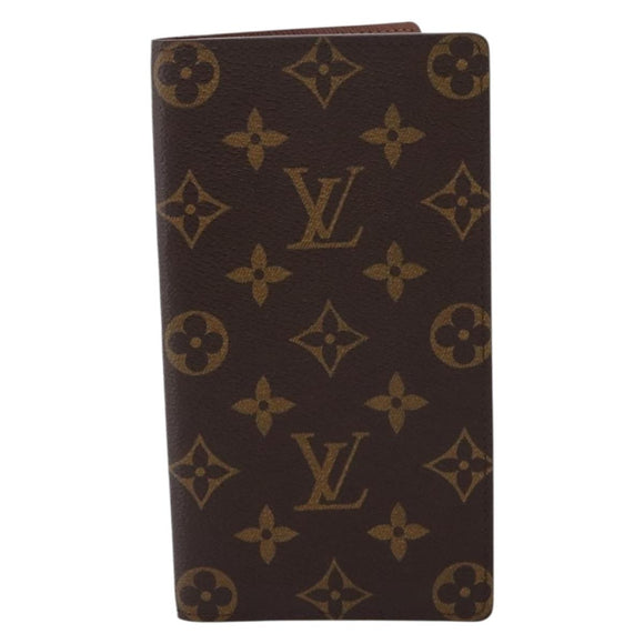 LOUIS VUITTON Monogram Porte Valeurs Cartes Credit Wallet M61823 LV Auth 197966A