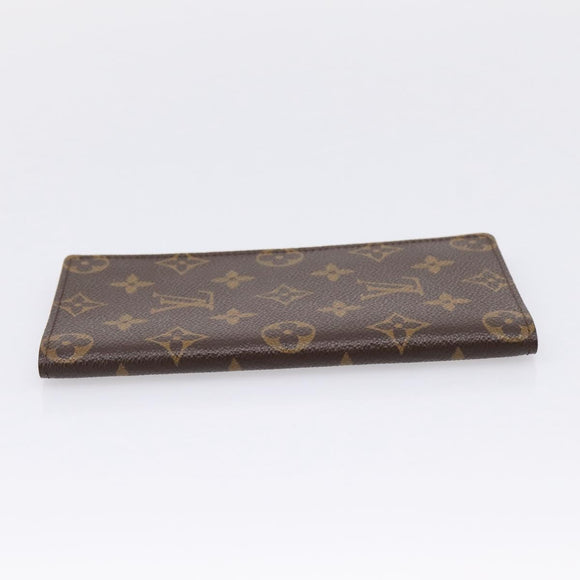 LOUIS VUITTON Monogram Porte Valeurs Cartes Credit Wallet M61823 LV Auth 197966A