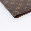 LOUIS VUITTON Monogram Porte Valeurs Cartes Credit Wallet M61823 LV Auth 197966A-9