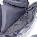 CHANEL New Travel Line Hand Bag Nylon 2way Black Gold CC Auth 198030-22