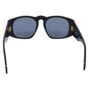 CHANEL Sunglasses Plastic Black Gold CC Auth 198047M-3