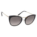 PRADA Sunglasses Metal Black Gold Auth 198049M-1