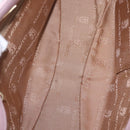 MORABITO Shoulder Bag Leather Pink Gold Auth 198055A-18