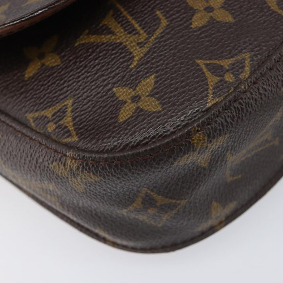 LOUIS VUITTON Monogram Saint Cloud PM Shoulder Bag M51244 LV Auth 198056