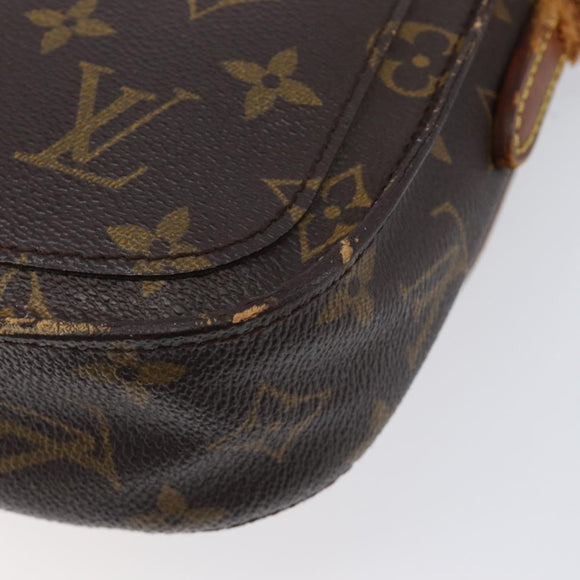 LOUIS VUITTON Monogram Saint Cloud PM Shoulder Bag M51244 LV Auth 198056