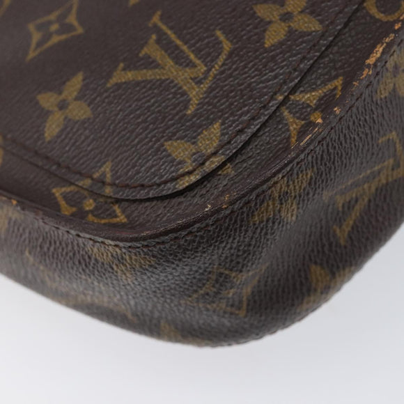 LOUIS VUITTON Monogram Saint Cloud PM Shoulder Bag M51244 LV Auth 198056