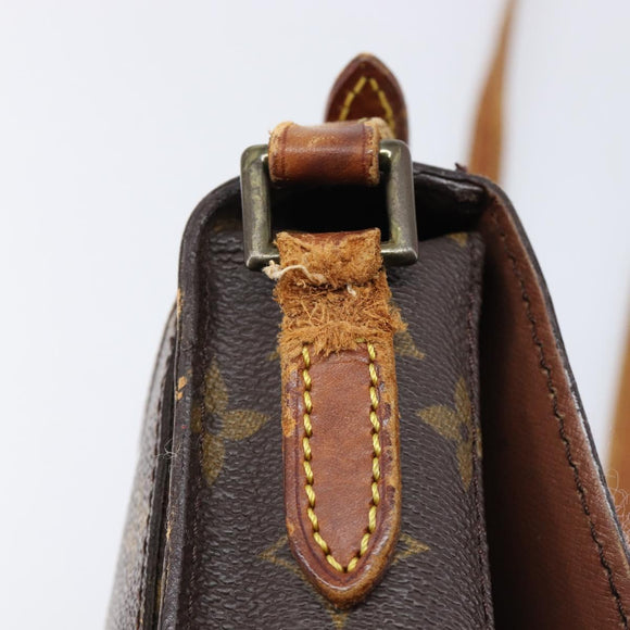 LOUIS VUITTON Monogram Saint Cloud PM Shoulder Bag M51244 LV Auth 198056