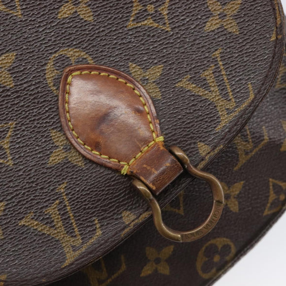 LOUIS VUITTON Monogram Saint Cloud PM Shoulder Bag M51244 LV Auth 198056