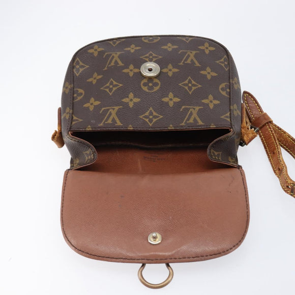 LOUIS VUITTON Monogram Saint Cloud PM Shoulder Bag M51244 LV Auth 198056