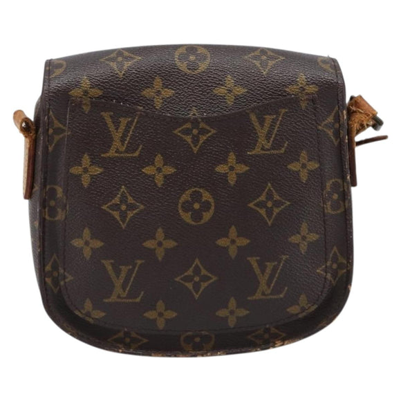 LOUIS VUITTON Monogram Saint Cloud PM Shoulder Bag M51244 LV Auth 198056