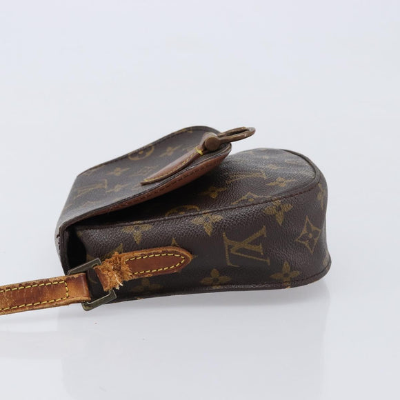 LOUIS VUITTON Monogram Saint Cloud PM Shoulder Bag M51244 LV Auth 198056