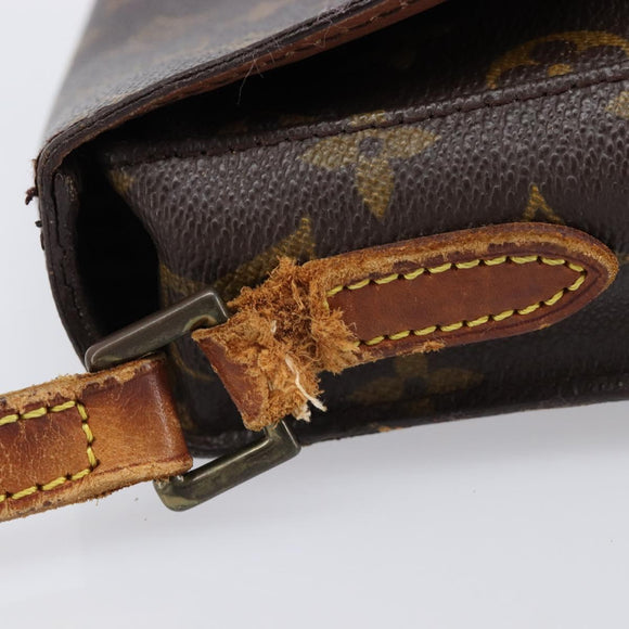 LOUIS VUITTON Monogram Saint Cloud PM Shoulder Bag M51244 LV Auth 198056