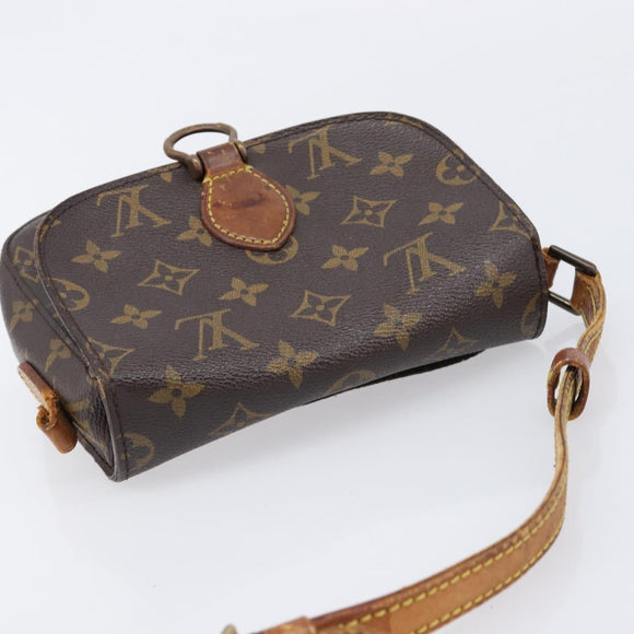LOUIS VUITTON Monogram Saint Cloud PM Shoulder Bag M51244 LV Auth 198056