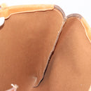 CELINE Macadam Canvas Tote Bag PVC Leather Brown Gold Auth 198251-20