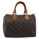 LOUIS VUITTON Monogram Speedy 25 Hand Bag M41528 LV Auth 198256-13