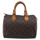 LOUIS VUITTON Monogram Speedy 25 Hand Bag M41528 LV Auth 198256-2