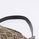 FENDI Zucchino Canvas Mamma Baguette Shoulder Bag Beige 8BR004 Auth 198258V-11