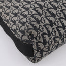 Christian Dior Trotter Canvas Shoulder Bag Navy Silver Auth 198263-11