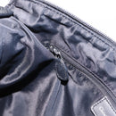 Christian Dior Trotter Canvas Shoulder Bag Navy Silver Auth 198263-19