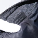 Christian Dior Trotter Canvas Shoulder Bag Navy Silver Auth 198263-21