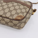 GUCCI GG Supreme Shoulder Bag PVC Beige Gold 007 115 6423 Auth 198269-10