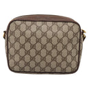 GUCCI GG Supreme Shoulder Bag PVC Beige Gold 007 115 6423 Auth 198269-3