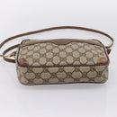 GUCCI GG Supreme Shoulder Bag PVC Beige Gold 007 115 6423 Auth 198269-9