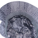 FENDI Zucca Canvas Hat Nylon M Black Auth 198272V-15