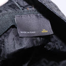 FENDI Zucca Canvas Hat Nylon M Black Auth 198272V-9