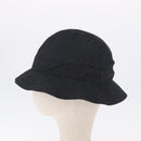 FENDI Zucca Canvas Hat Nylon M Black Auth 198272V-3