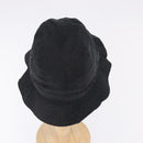 FENDI Zucca Canvas Hat Nylon M Black Auth 198272V-6