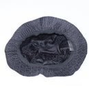 FENDI Zucca Canvas Hat Nylon M Black Auth 198272V-7