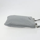 GUCCI Guccissima GG Canvas Shoulder Bag Leather Gray Gold 201538 Auth 198273A-4