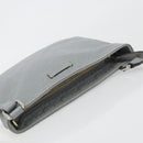 GUCCI Guccissima GG Canvas Shoulder Bag Leather Gray Gold 201538 Auth 198273A-6
