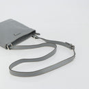 GUCCI Guccissima GG Canvas Shoulder Bag Leather Gray Gold 201538 Auth 198273A-7
