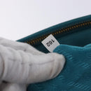 PRADA Galleria Hand Bag Saffiano leather Turquoise Blue Gold Auth 198284V-25