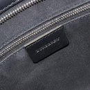 BURBERRY Nova Check Hand Bag Wool Black Silver Auth 198286A-15