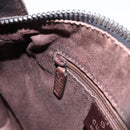 GUCCI GG Canvas Hand Bag Brown 101333 Auth 198296A-19