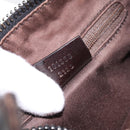 GUCCI GG Canvas Hand Bag Brown 101333 Auth 198296A-21