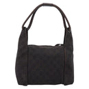 GUCCI GG Canvas Hand Bag Brown 101333 Auth 198296A-3