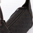 GUCCI GG Canvas Hand Bag Brown 101333 Auth 198296A-6
