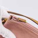 GUCCI Accessory Pouch Suede Pink Gold 039 1103 Auth 198297-14