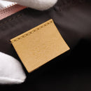 GUCCI Accessory Pouch Suede Pink Gold 039 1103 Auth 198297-15