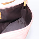 GUCCI Accessory Pouch Suede Pink Gold 039 1103 Auth 198297-17