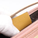 GUCCI Accessory Pouch Suede Pink Gold 039 1103 Auth 198297-19