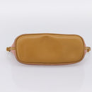 GUCCI Accessory Pouch Suede Pink Gold 039 1103 Auth 198297-9