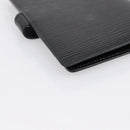 LOUIS VUITTON Epi Agenda PM Day Planner Cover Black R20092 LV Auth 198303-11