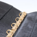 LOUIS VUITTON Epi Agenda PM Day Planner Cover Black R20092 LV Auth 198303-17
