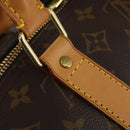LOUIS VUITTON Monogram Keepall 55 Boston Bag M41424 LV Auth 198304V-17
